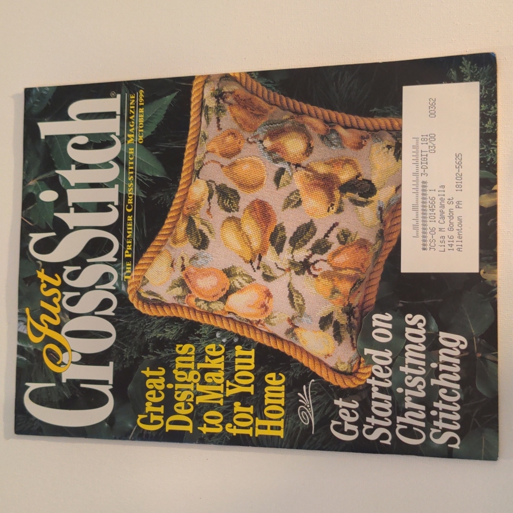 Just CrossStitch Magazine October 1999